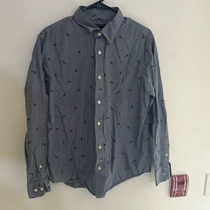 Banana Republic casual patterned dress shirt